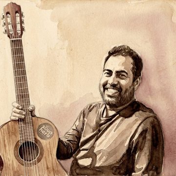 Elvis Lobo, Goa guitarist, live photo 2